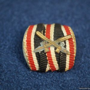War Merit Cross with Swords Ribbon Bar