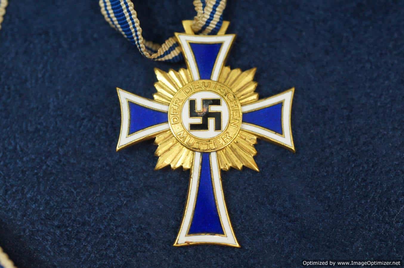 Gold Mother's Cross
