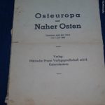 July 1942 German Map of eastern europe