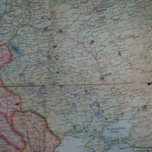 July 1942 German Map of eastern europe