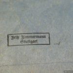Mother's cross issue packet for Silver grade by Zimmermann