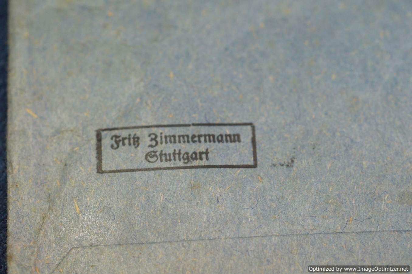 Mother's cross issue packet for Silver grade by Zimmermann