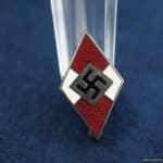 Transitional RZM 2 Hitler youth member badge