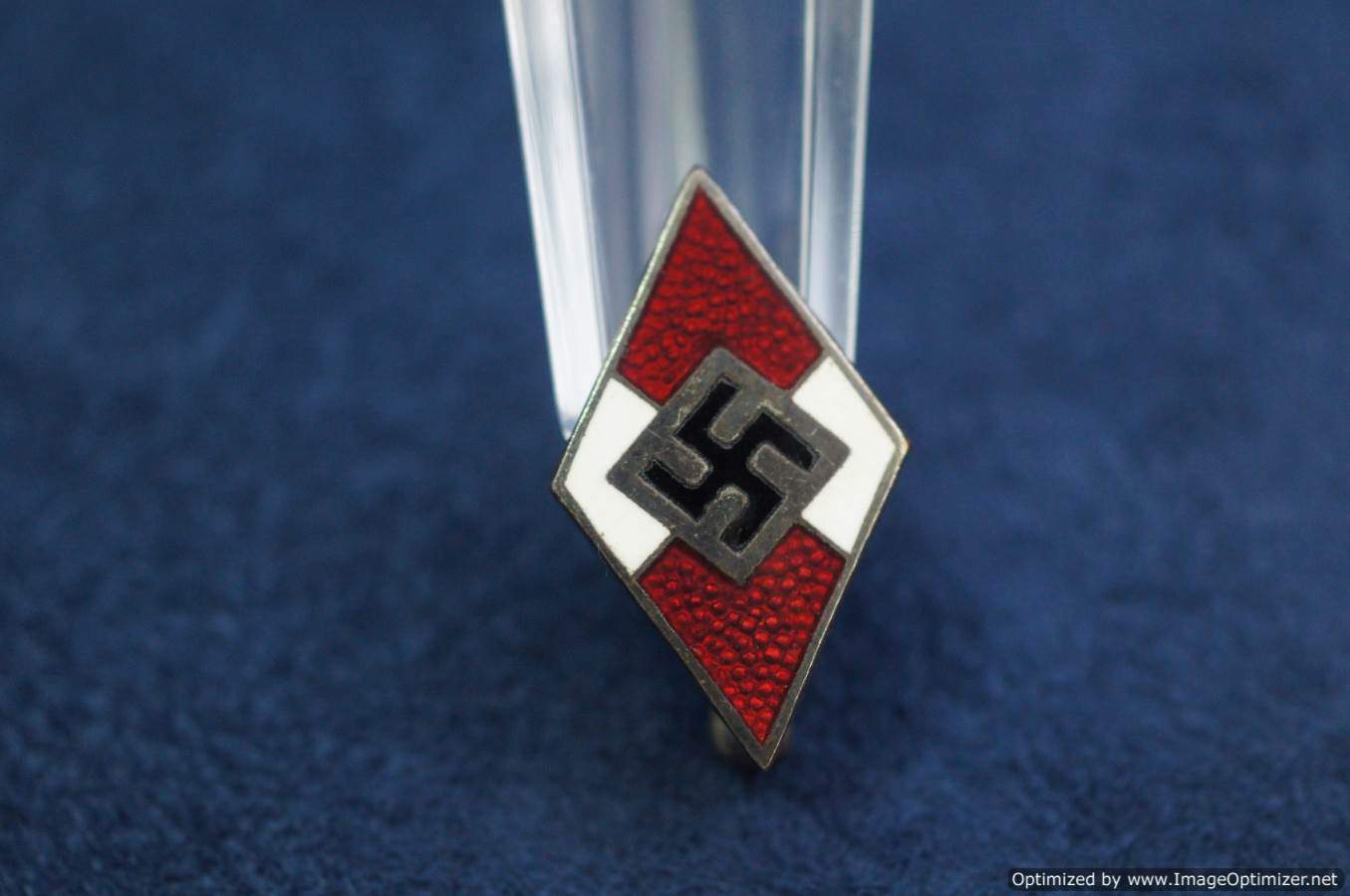 Transitional RZM 2 Hitler youth member badge
