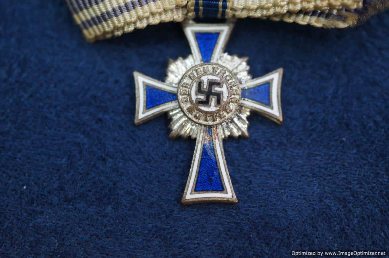 Miniature Mother's Cross in silver