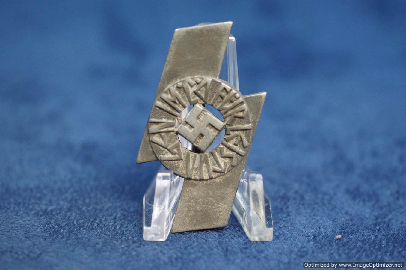 DJ / Deutsches Jungvolk Proficiency Badge in Zinc by Deumer