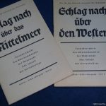 Look to the west, and Mediterainian country guide books