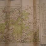 Germany Army Military map Northern France (Saint-Gobain and surrounding)