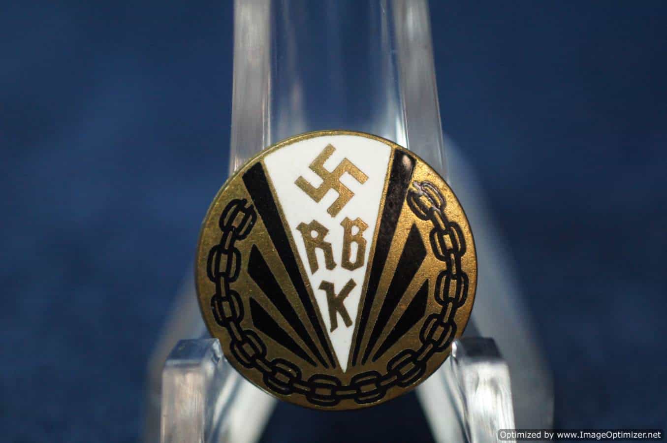 RBK MEMBERSHIP PIN "REICHSBUND DER KÖRPERBEHINDERTEN"
