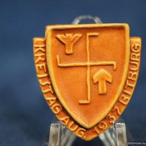 kreistag aug 1937 bitburg badge