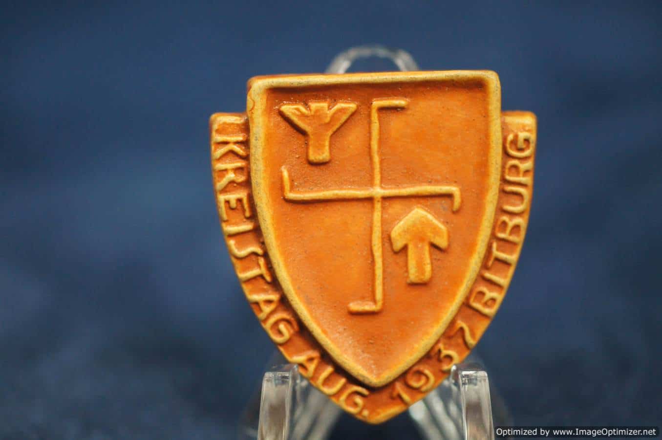 kreistag aug 1937 bitburg badge