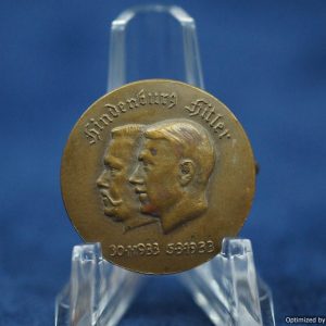 Hindenburg Hitler 1933 pin