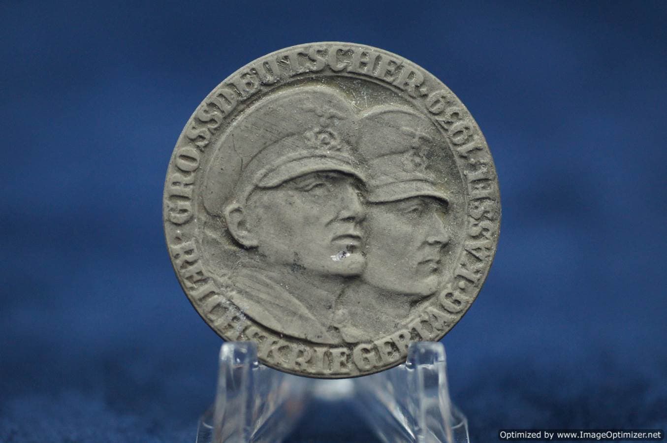 Grossdeutscher Reichskriegertag badge Kassel 1939