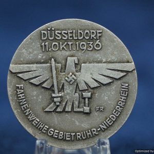 Hitler Youth Dusseldorf Tinnie 1936 HJ