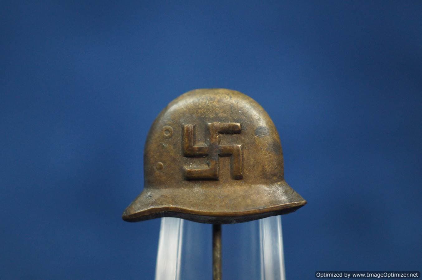 Swastika Helemt stick pin