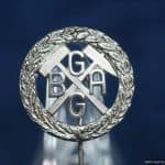 German BGAG Labor stick pin