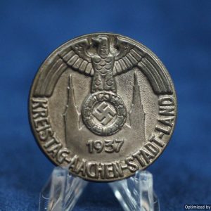 kreistag aachen stadt land tinnie in bronze