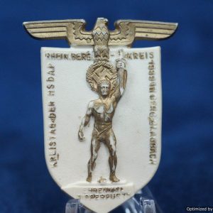 NSDAP Berg- Gladbach District Council Day Badge By Richard Sieper & Söhne