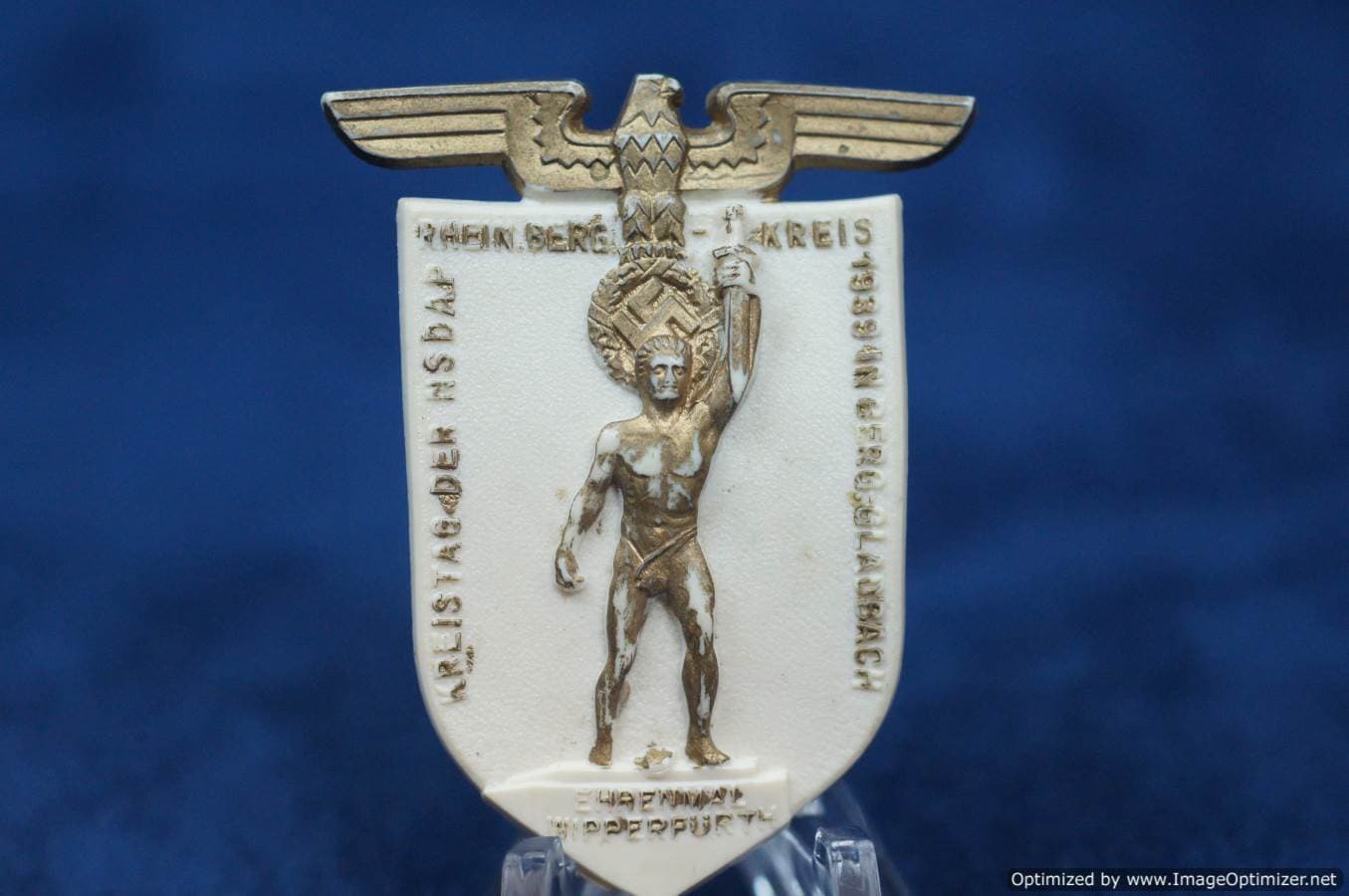 NSDAP Berg- Gladbach District Council Day Badge By Richard Sieper & Söhne