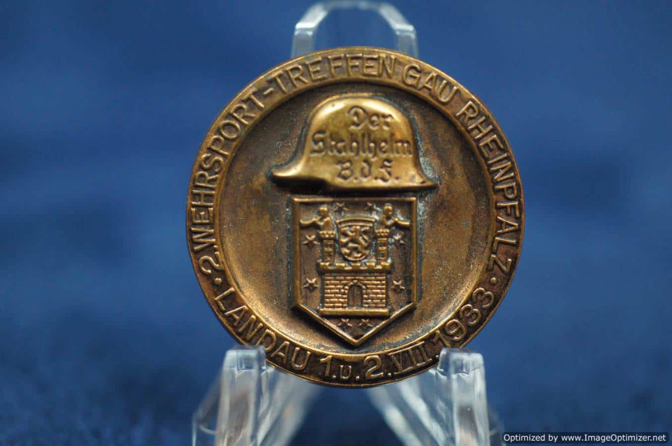 1933 Der Stahlhelm league of front line Soldiers military sports meeting