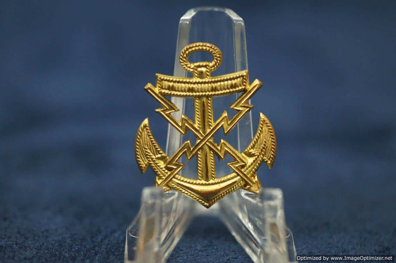 Kriegsmarine Signals Shoulderboard Cypher
