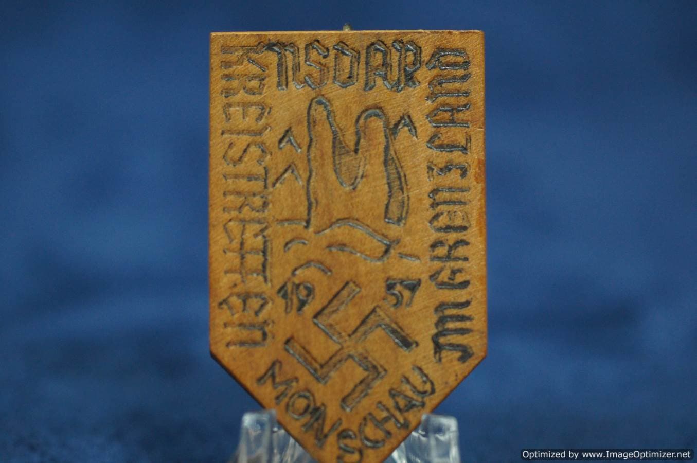 1937 kreistreffen nsdap monschau im grenzland badge