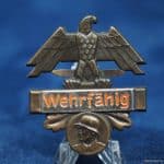 Wehrfahig Badge/ Fit for Service badge