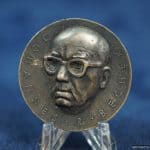 Johannes R. Becher cultural-political achievement table medal