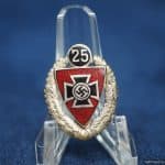 NSRKB Veteran Stick pin shield 25 year