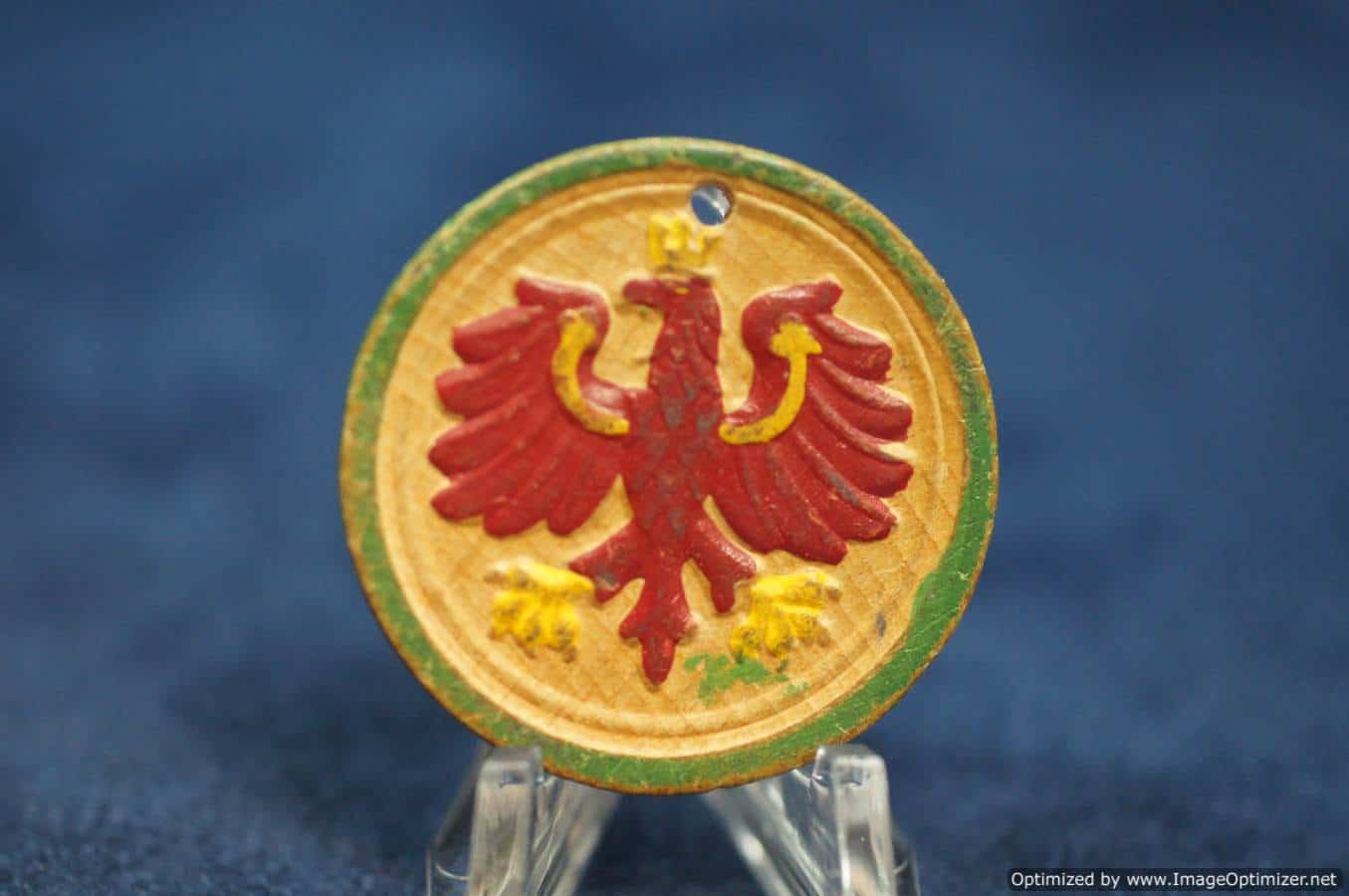 Tirol wooden medal