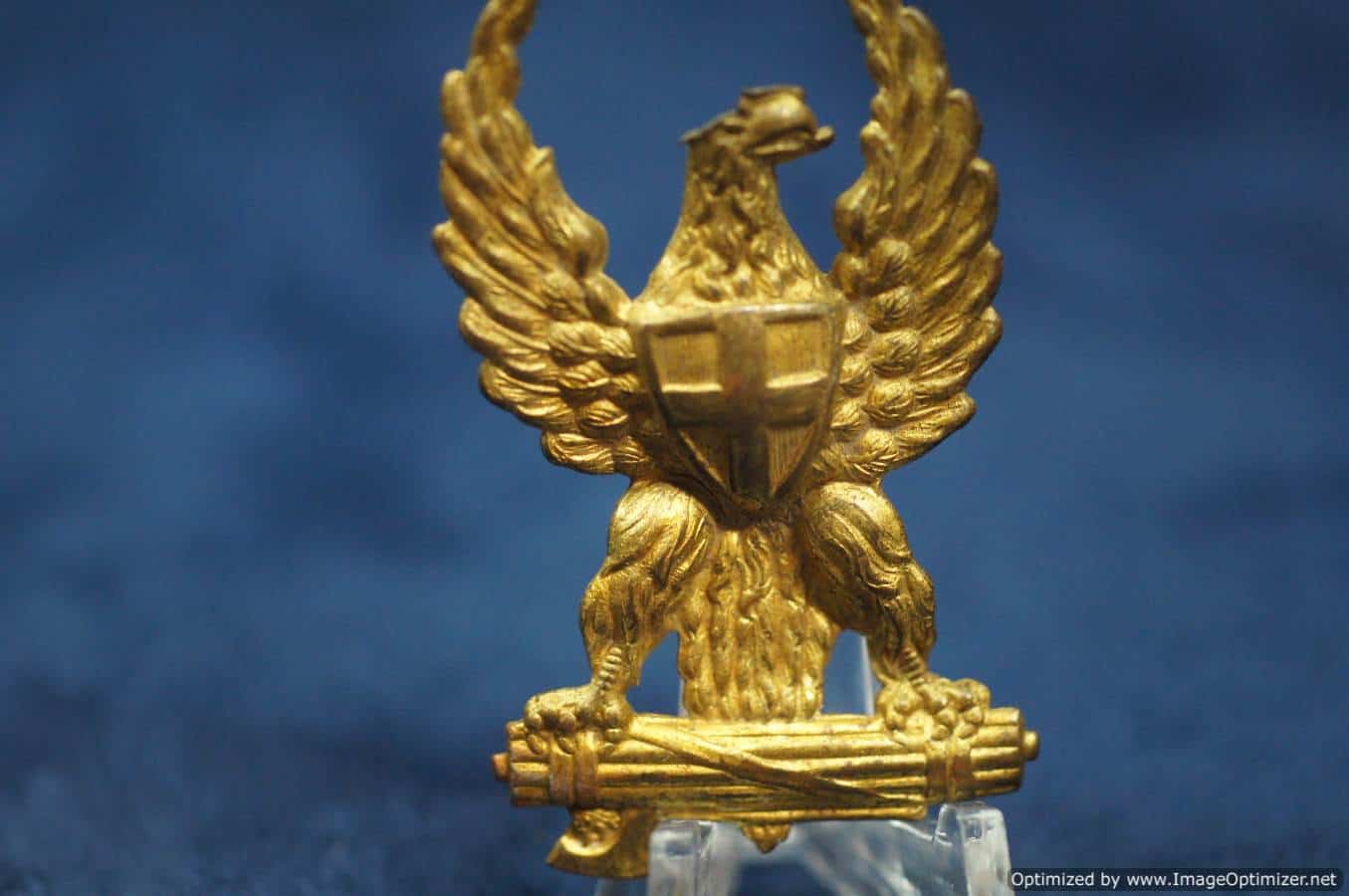 Italian Cap eagle Damaged