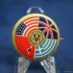 four country victory pin made in the usa