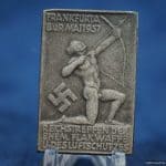 Frankfurta flakwaffe luftschutzes 1937 tinnie