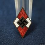 HJ Cap badge by Josef Feix Söhne M1/141