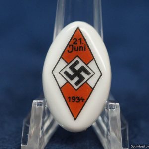 1934 Hitler Youth Sports Festival pin