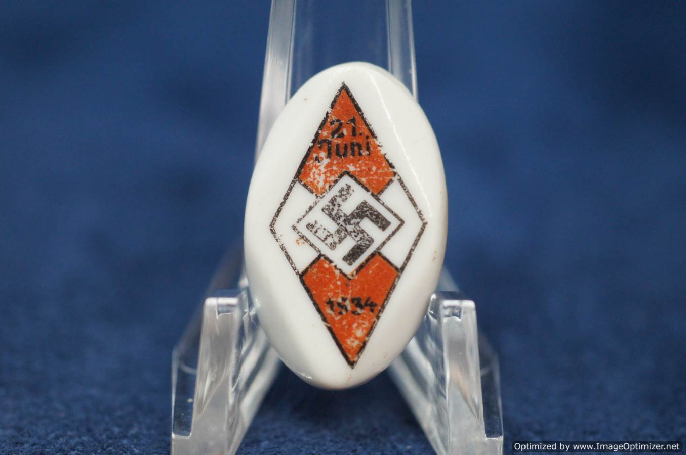1934 Hitler Youth Sports Festival pin