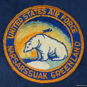 united states airforce narsarsuak greenland patch Early Type