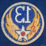 US WW2 13th Army Airforce Patch
