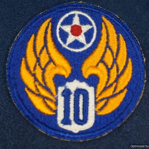 US WW2 10th Army Airforce Patch
