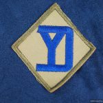 WW2 26th Infantry division Patch Summer Khaki
