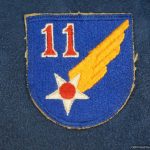 US WW2 11th Army Airforce Patch