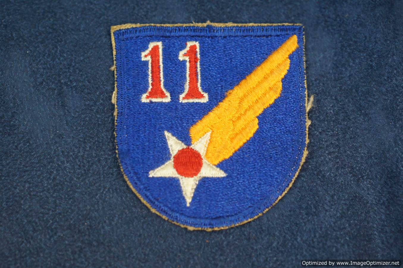 US WW2 11th Army Airforce Patch