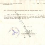 SS General Friedrich Jeckeln Signature
