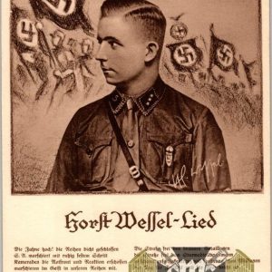 horst wessel lied post card