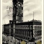 SMGL-3104 Police stamped Canceled stamps on post card