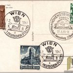 SMGL-3104 Police stamped Canceled stamps on post card