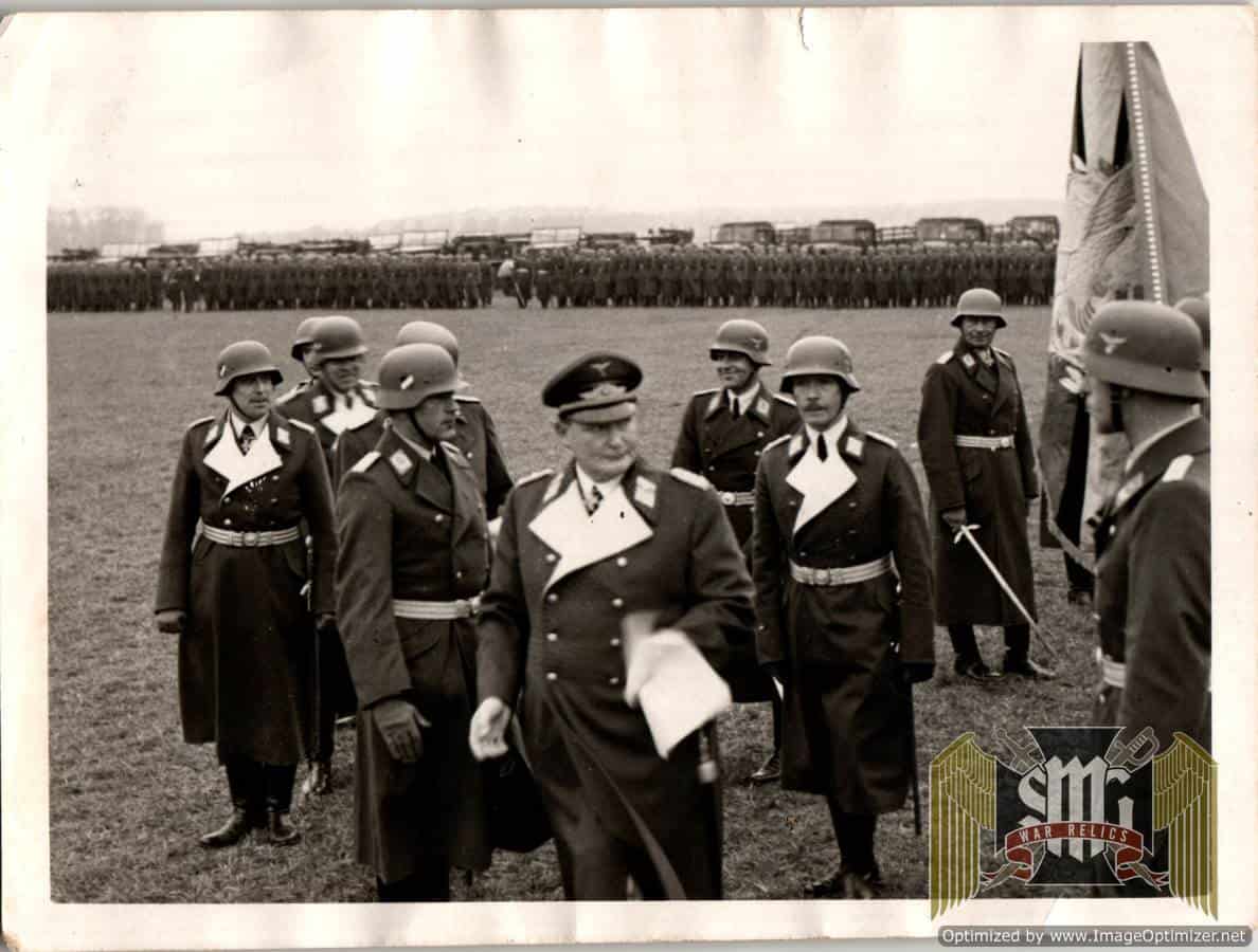 Goering W/Generals Photo