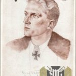 Lufftwaffe Ace Graf Kageneck Post card