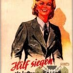 1941 HILF SIEGEN ALS LUFT- NACHRICHTEN- HELFERIN Post card