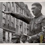 Germany Awake Album card un used Hitler Salutes